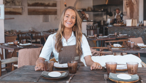 Mindy Woods will be cooking live on the culinary stage.